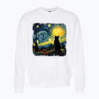 Bluza damska z nadrukiem - Kot van Gogha