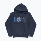 Bluza męska z kapturem - Love Football