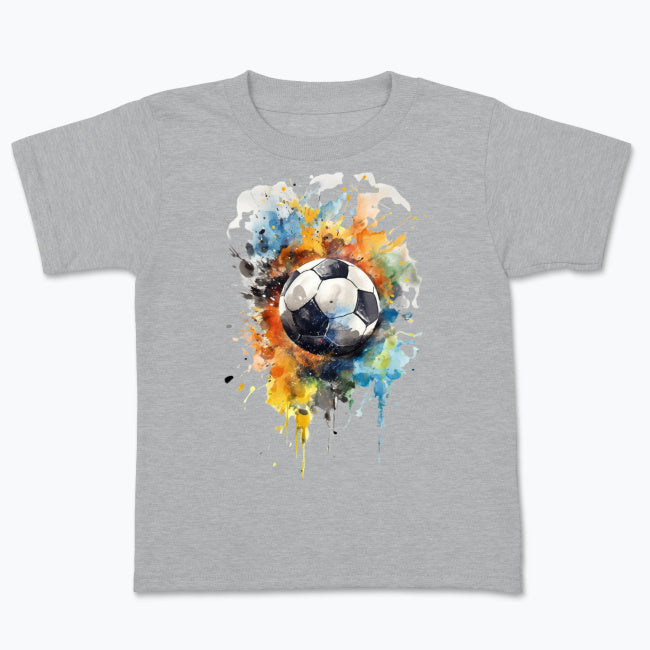T-shirt dziecięcy - Piłka w kolorach