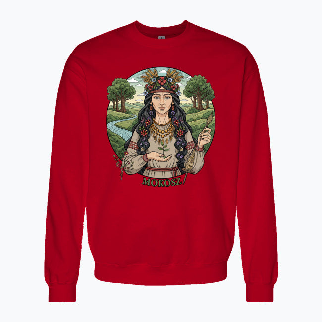 Bluza damska z nadrukiem - Mokosz - Mitologia słowiańska