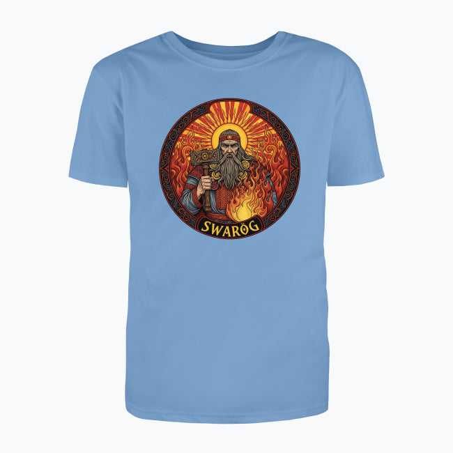 T-shirt męski z nadrukiem - Swaróg - Mitologia słowiańska