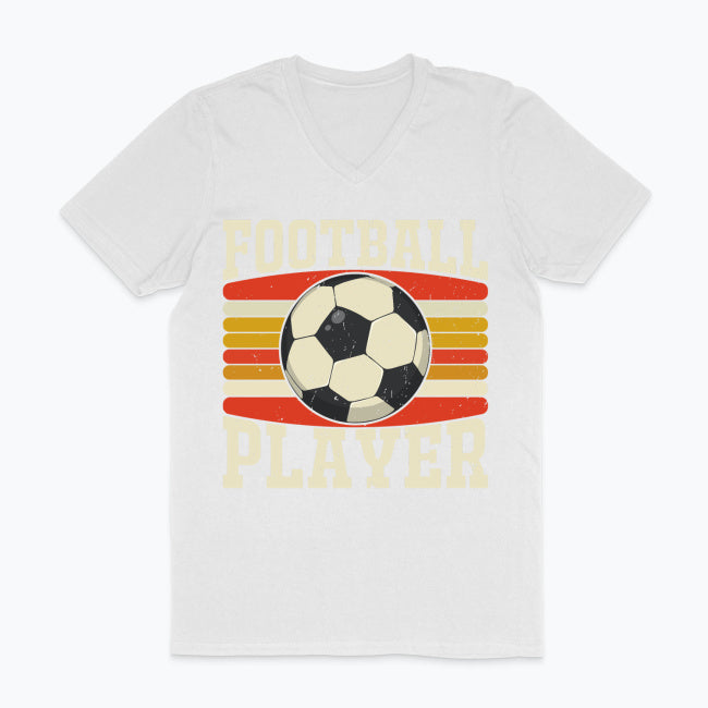 Męska koszulka V-neck - Football Player