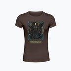 T-shirt damski z nadrukiem - Morrigan - Mitologia celtycka