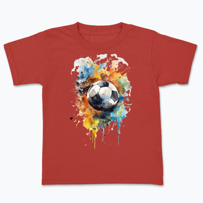 T-shirt dziecięcy - Piłka w kolorach