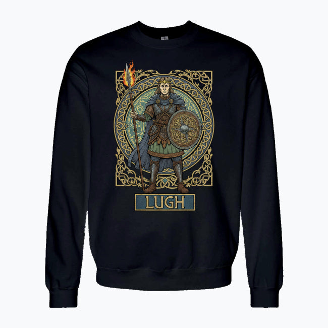 Bluza męska z nadrukiem - Lugh - Mitologia celtycka