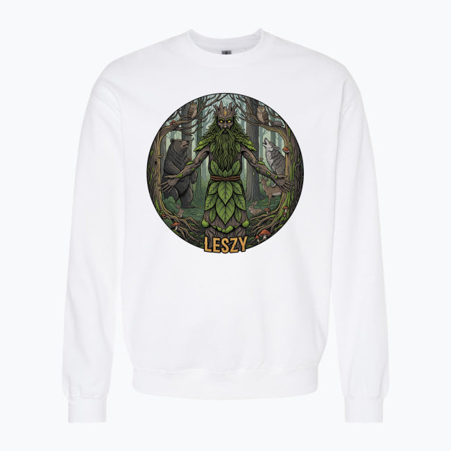 Bluza męska z nadrukiem - Leszy - Mitologia słowiańska