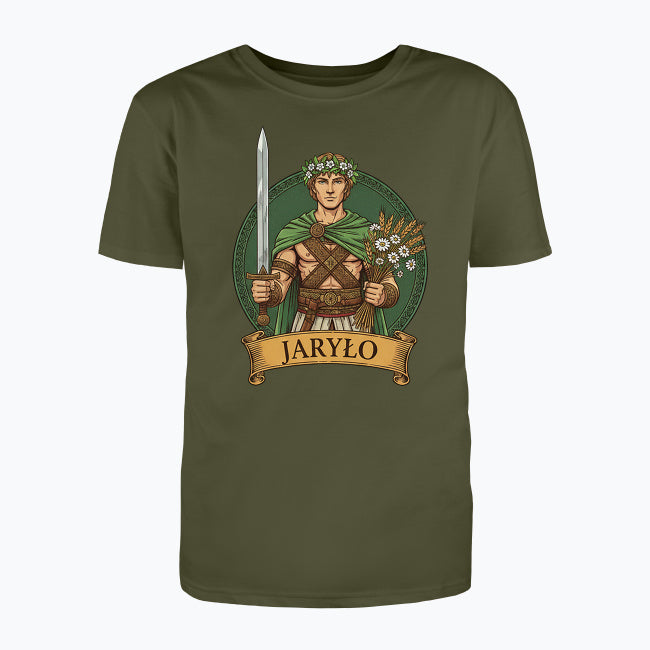 T-shirt męski z nadrukiem - Jaryło - Mitologia słowiańska