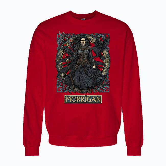 Bluza damska z nadrukiem - Morrigan - Mitologia celtycka