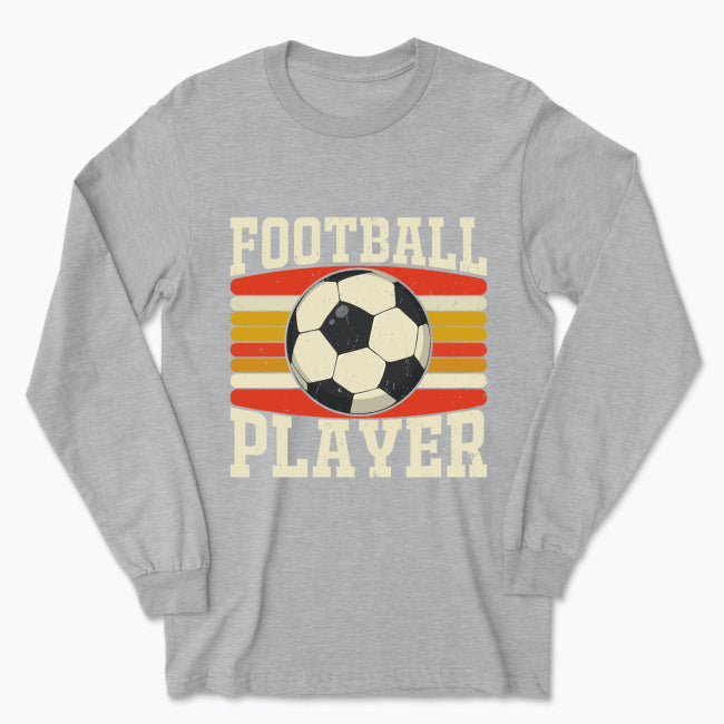 Męska koszulka z długim rękawem - Football Player