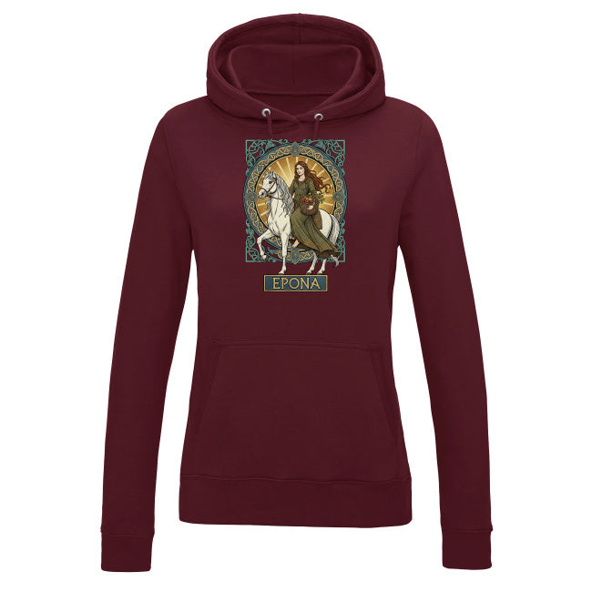 Damska bluza z kapturem - Epona - Mitologia celtycka