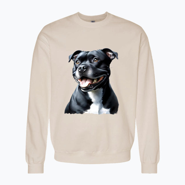 Bluza męska z nadrukiem - Staffordshire Bull Terrier