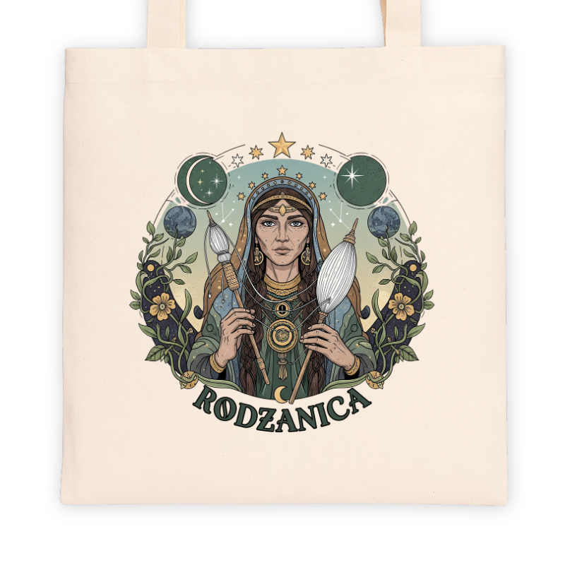 Torba bawełniana z nadrukiem - Mitologia słowiańska - Rodzanica