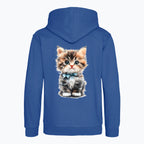 Bluza z nadrukiem -Kotek z Niebieską Kokardką