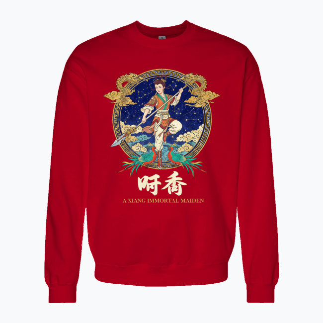 Bluza damska z nadrukiem - A Xiang Immortal Maiden - Mitologia japońska