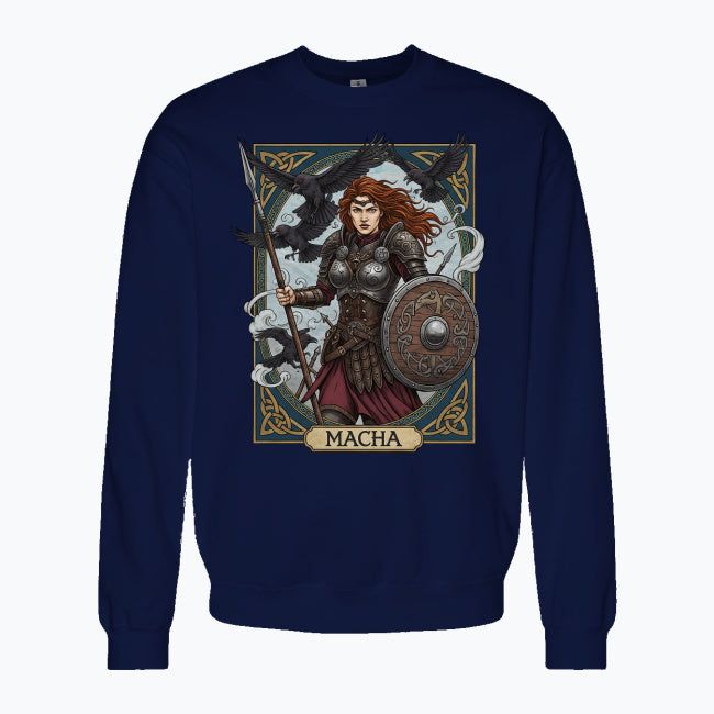 Bluza damska z nadrukiem - Macha - Mitologia celtycka