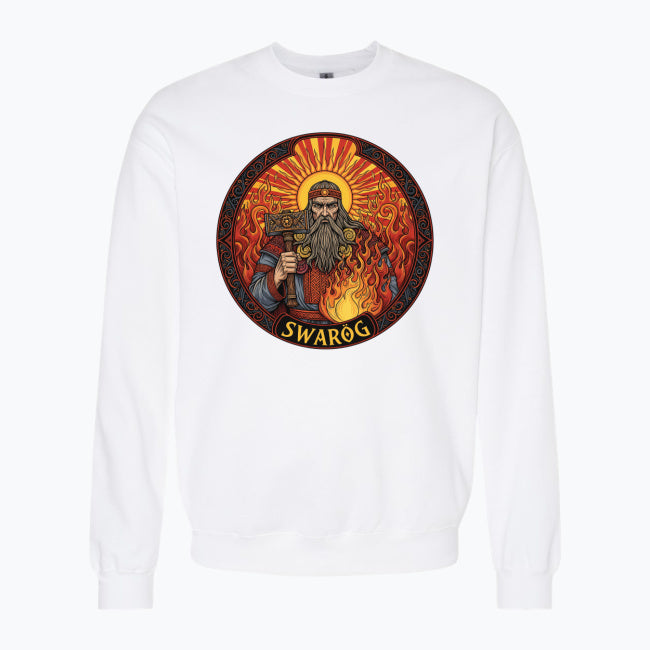 Bluza męska z nadrukiem - Swaróg - Mitologia słowiańska