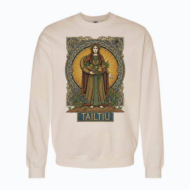 Bluza damska z nadrukiem - Tailtiu - Mitologia Celtycka