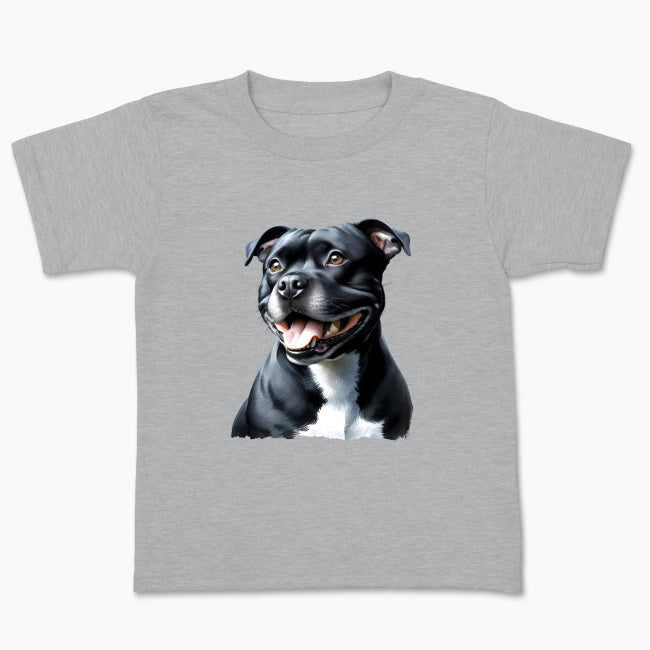 Koszulka dziecięca z nadrukiem - Staffordshire Bull Terrier