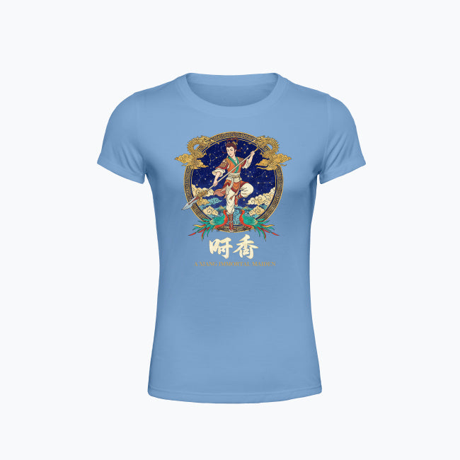 Koszulka z nadrukiem - A Xiang Immortal Maiden - Mitologia japońska