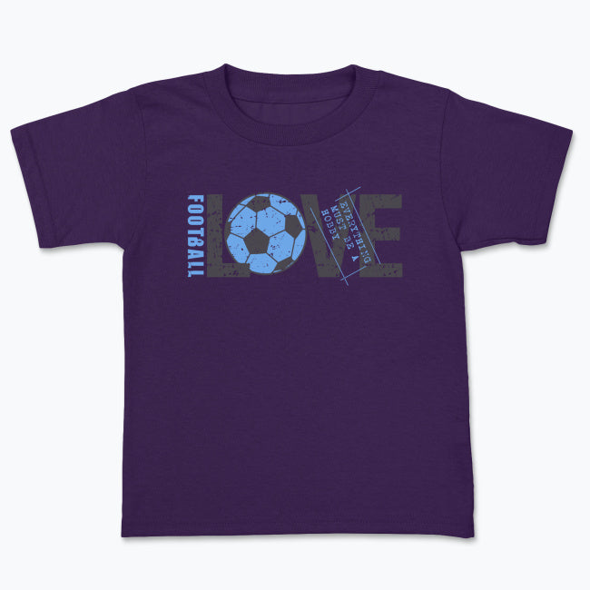 Koszulka dziecięca - Love football