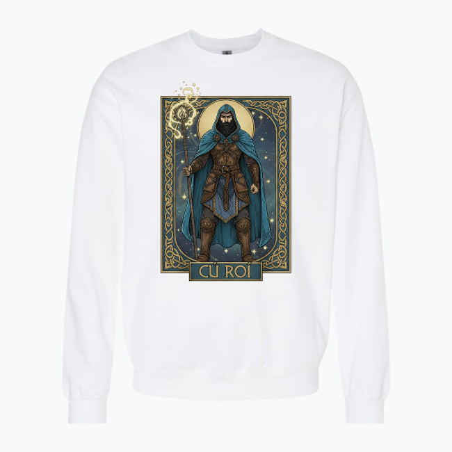 Bluza męska z nadrukiem - Cu Roi - Mitologia celtycka