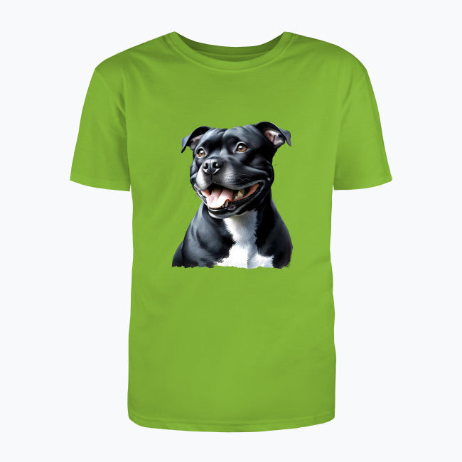 Koszulka męska z nadrukiem - Staffordshire Bull Terrier