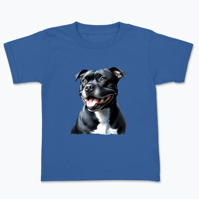 Koszulka dziecięca z nadrukiem - Staffordshire Bull Terrier