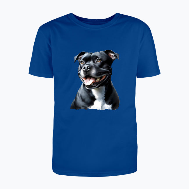 Koszulka męska z nadrukiem - Staffordshire Bull Terrier