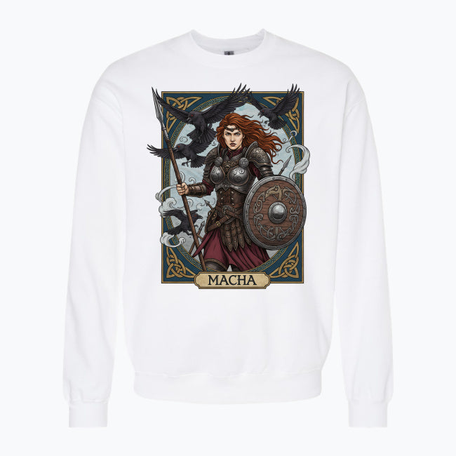 Bluza damska z nadrukiem - Macha - Mitologia celtycka