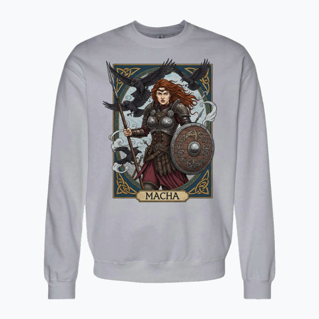 Bluza damska z nadrukiem - Macha - Mitologia celtycka