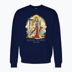 Bluza damska z nadrukiem - Amateraus - Mitologia Japońska