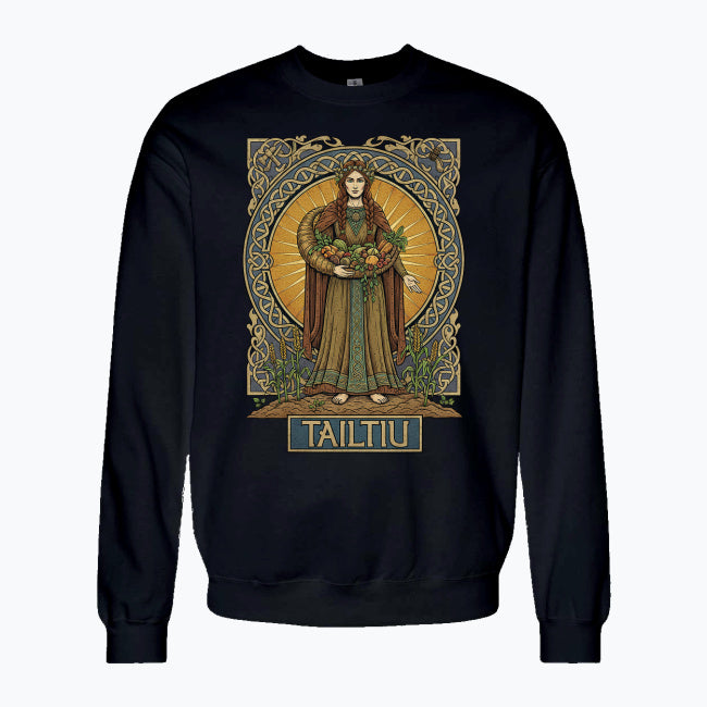 Bluza damska z nadrukiem - Tailtiu - Mitologia Celtycka