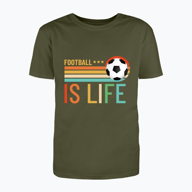 Koszulka męska - Football is life
