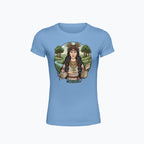 T-shirt damski z nadrukiem - Mokosz - Mitologia słowiańska