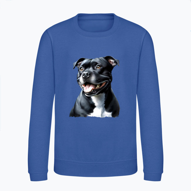 Bluza dziecięca z nadrukiem - Staffordshire Bull Terrier
