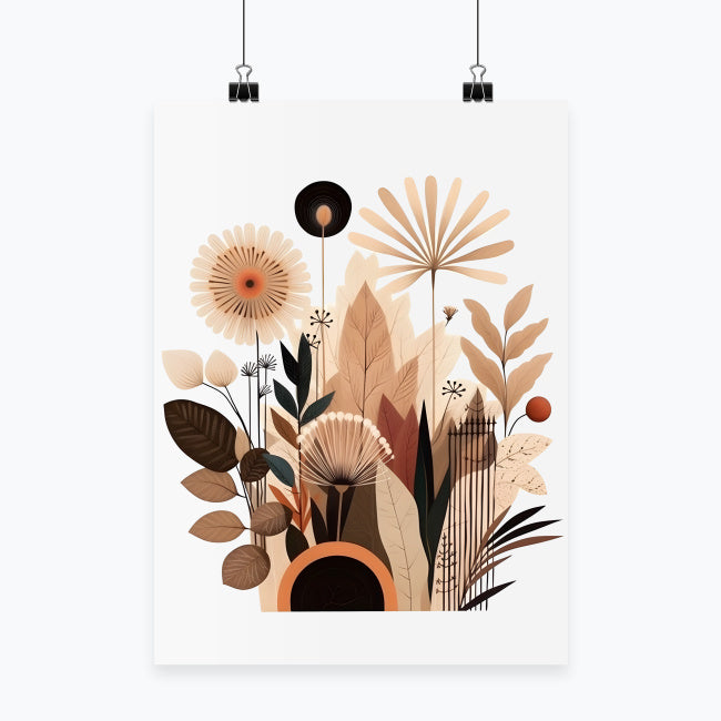 Plakat pionowy - Łąka Boho