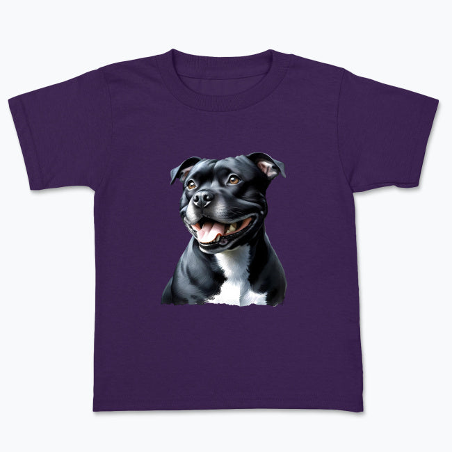 Koszulka dziecięca z nadrukiem - Staffordshire Bull Terrier
