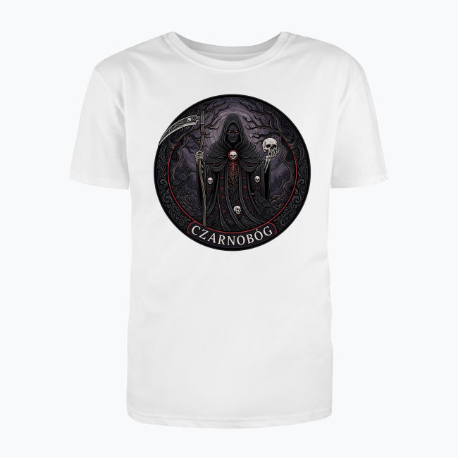T-shirt męski z nadrukiem - Czarnbóg - Mitologia słowiańska