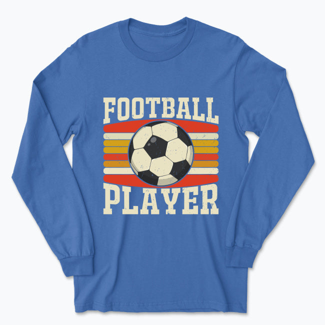 Męska koszulka z długim rękawem - Football Player
