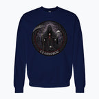 Bluza męska z nadrukiem - Czarnobóg - Mitologia słowiańska