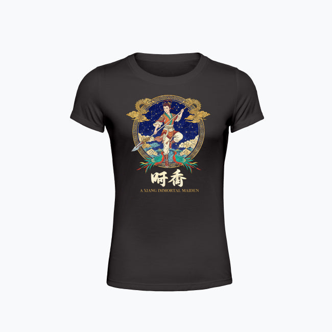 Koszulka z nadrukiem - A Xiang Immortal Maiden - Mitologia japońska