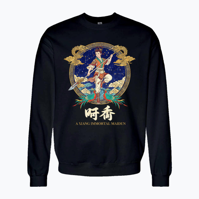 Bluza damska z nadrukiem - A Xiang Immortal Maiden - Mitologia japońska