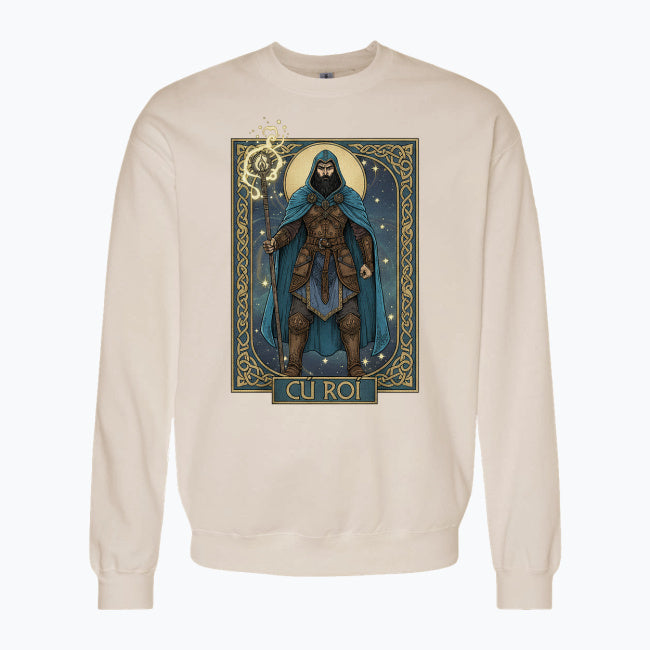 Bluza męska z nadrukiem - Cu Roi - Mitologia celtycka
