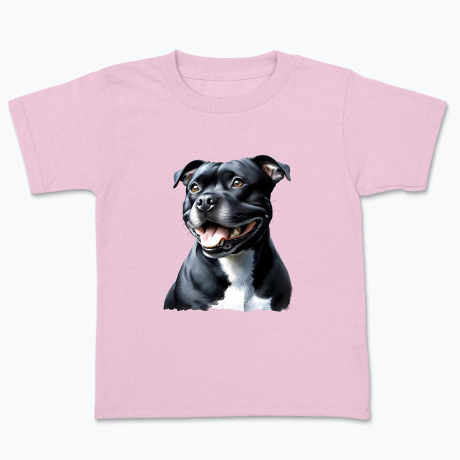 Koszulka dziecięca z nadrukiem - Staffordshire Bull Terrier