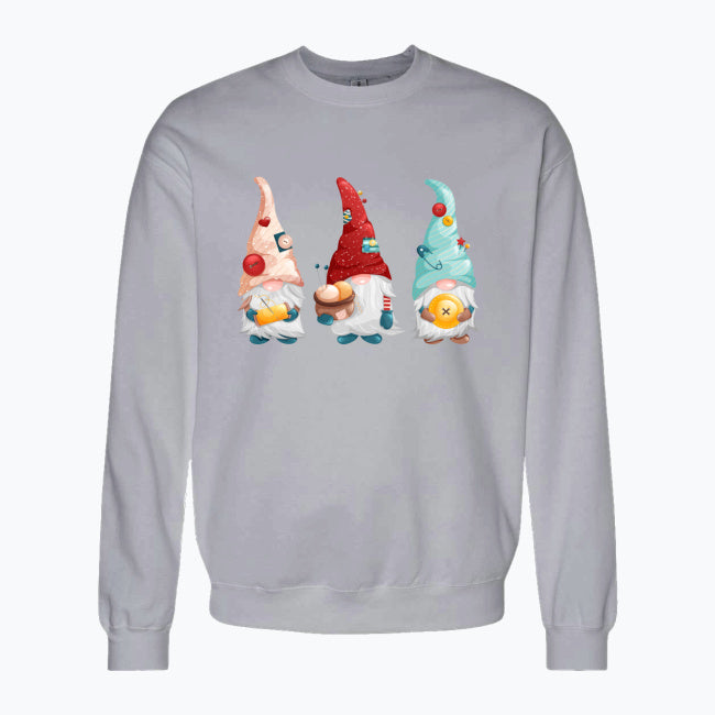 Bluza damska z nadrukiem - Pracowite gnomy