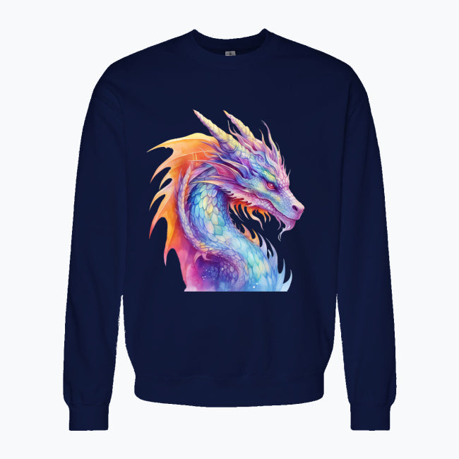 Bluza damska - Kolorowy smok