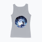 Damski Tank Top - Księżycowa huśtawka