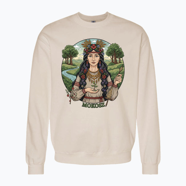 Bluza damska z nadrukiem - Mokosz - Mitologia słowiańska