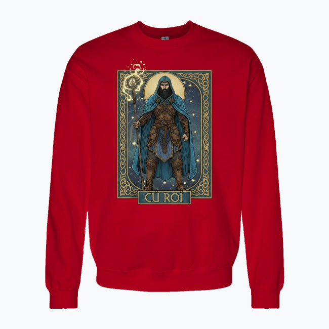 Bluza męska z nadrukiem - Cu Roi - Mitologia celtycka