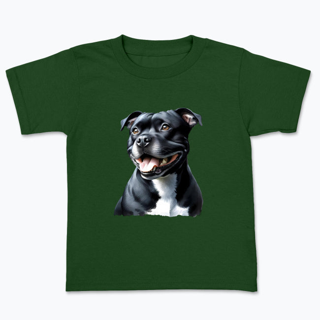 Koszulka dziecięca z nadrukiem - Staffordshire Bull Terrier